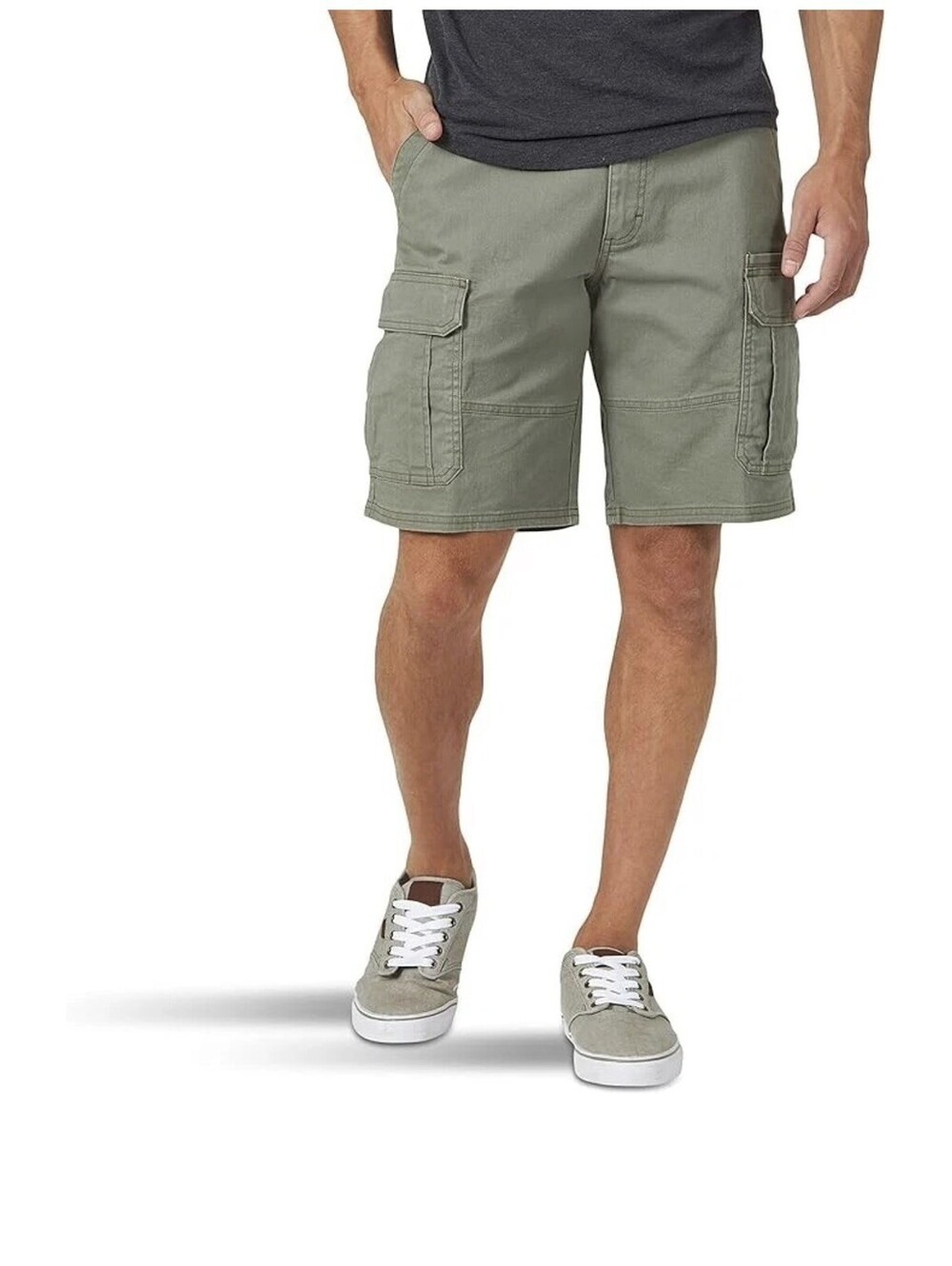 Wrangler Men's Heritage Relaxed Fit Cargo Shorts 48 Waist Choice Color New